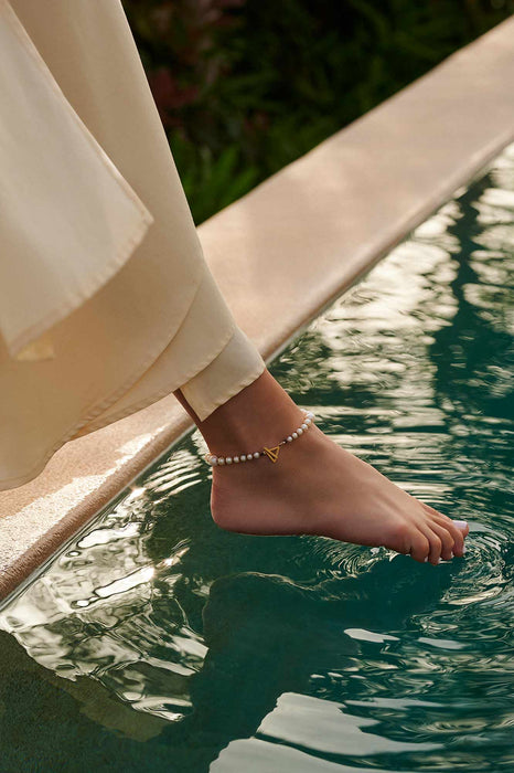 THE HYADES ANKLE BRACELET NATURAL