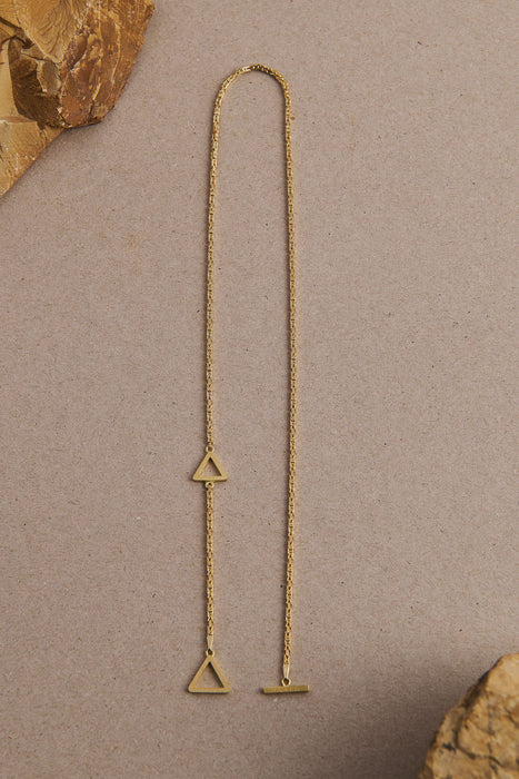 PLATO 18K GOLD NECKLACE
