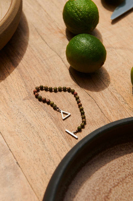 THE UNAKITE BRACELET